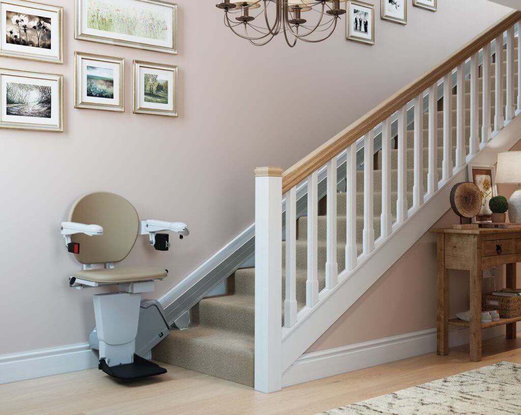 New Stairlift at a customers property in Somerset